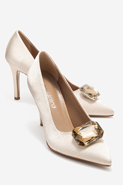 CCWAY AYAKKABI Pantofi stiletto pentru femei Diamond Stone TEN