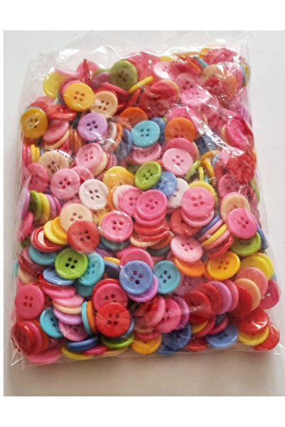 Modellino 100 Pieces Colorful Button 15mm