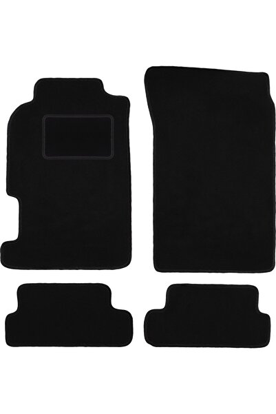 Wielganizator Covorașe auto din velur negru pentru: Honda Prelude IV coupe (1...