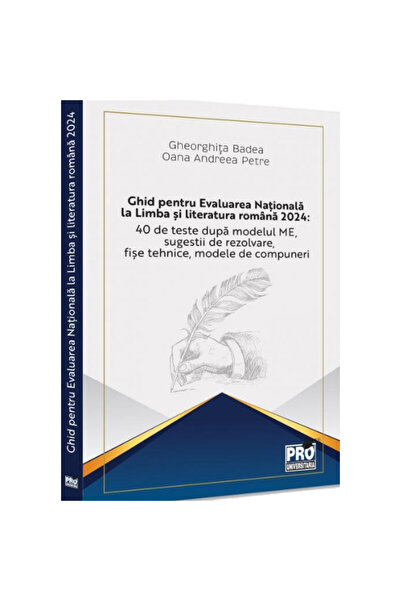Pro Universitaria Οδηγός για την εθνική αξιολόγηση της ρουμανικής γλώσσας και...