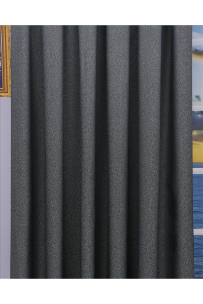 ESDEH Плісирована штора (80x250+260 см) - ДВОКРИЛЬНА - Спортивний прямий сучасний дизайн