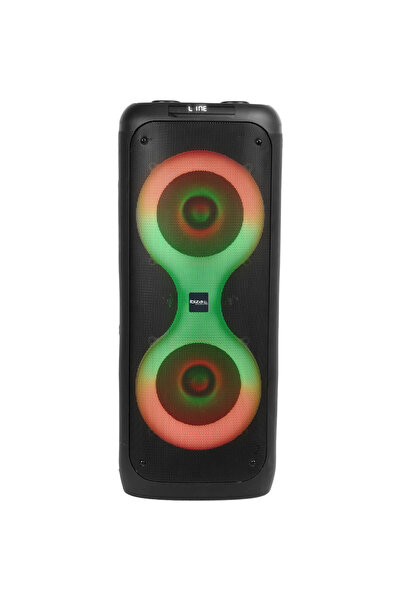 Ibiza Sound Boxă portabilă, COLUMBA700, 700W, Bluetooth, USB, microSD, AUX și microfon, neagră