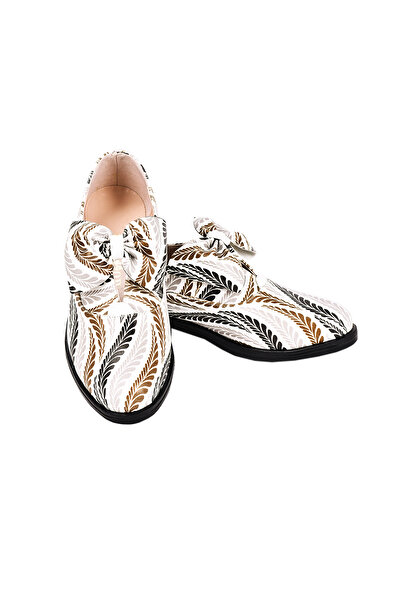 JustBow Printed Colorful Design Women's Shoes