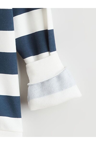 LC Waikiki Момчешка суитшърт с ленти и велосипедна яка