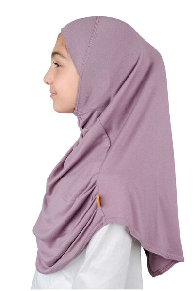 ihvan online Πρακτικό έτοιμο στολισμένο παιδικό σάλι Dusty Rose