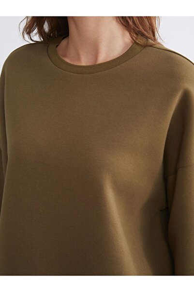 LC Waikiki Γυναικείο φούτερ Crew Neck Oversize