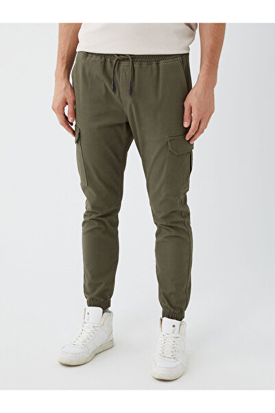 LC Waikiki Slim Fit Gabardin Erkek Jogger Pantolon
