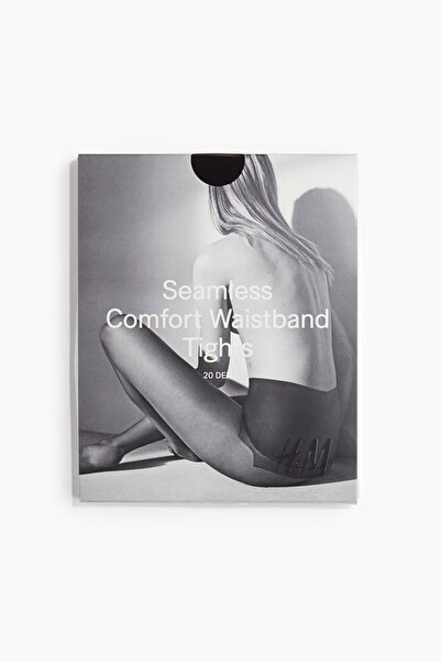 H&M Külotlu Çorap Seamless Comfort Waistband 20 Denye
