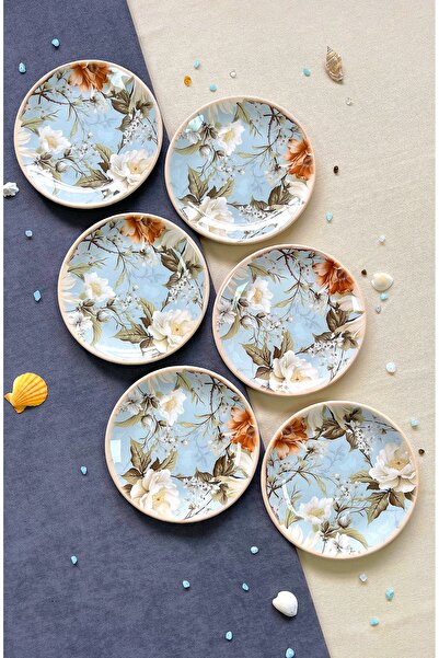 ers erbaşlar طقم أطباق كيك فاخر من 6 قطع من نيفادا