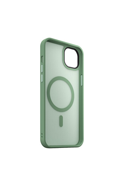 NEXT ONE Mist Shield Protective Case with MagSafe for iPhone 14 Plus, Green