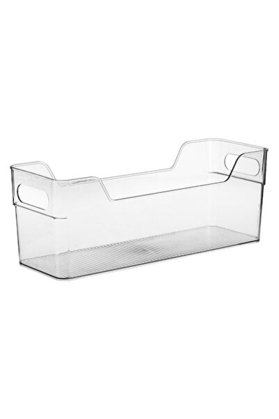SHOPIENS Storage Basket, Transparent Model, 5.2L, Plastic, 35.5x12x13cm