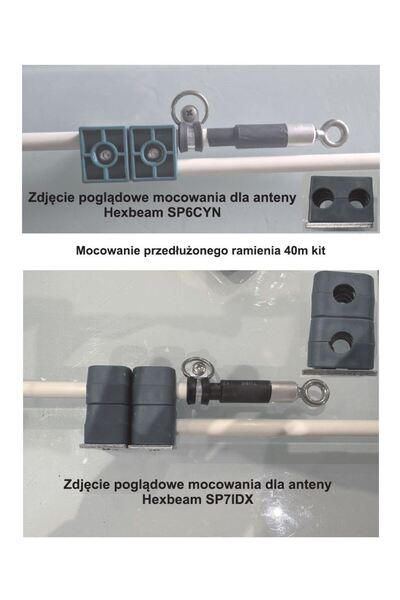 HEXBEAM 40 m Di-Pole Kit.