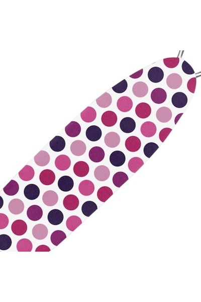 SHOPIENS Ironing Board Cover, Cotton, Elastic, Polka Dots, 140x50 cm, MYONNA