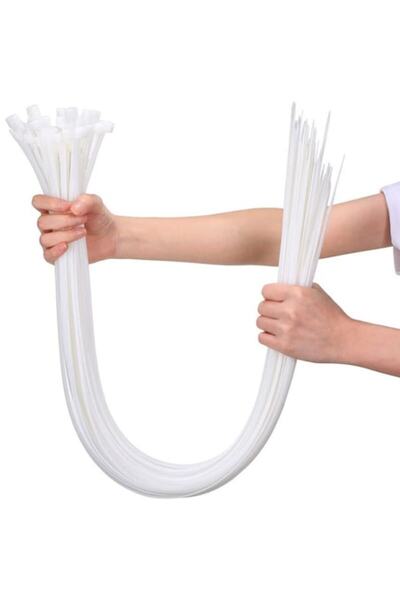 OEM Set of 100 reusable plastic ties, large size, 7.2 x 700 mm
