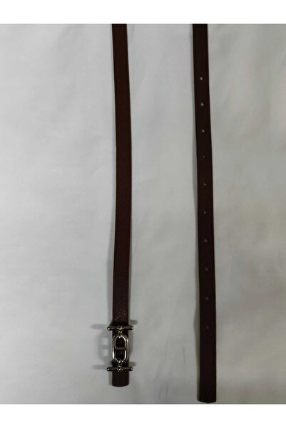 Maison La Femme Cureaua de dama cu catarama argintie Curea subtire pentru pan...