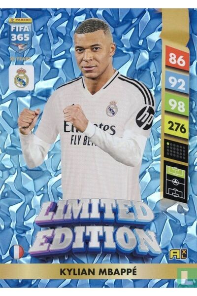 hediyecik بطاقة لاعب كرة القدم بانيني فيفا 365 2025 إصدار محدود XXL - كيليان ...