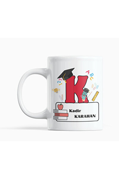 Nino Store Special Design Gift Printed Mug for Teachers Starting with the Letter K