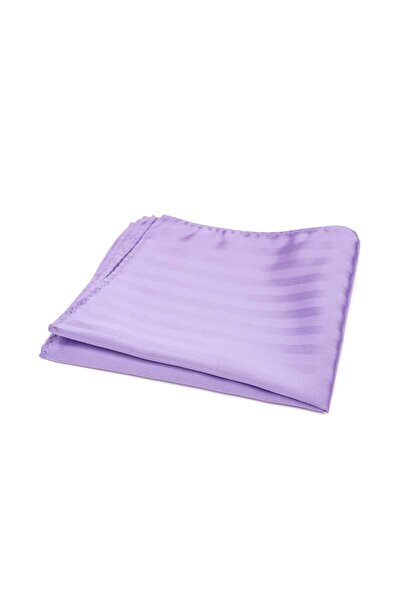 6AM Ceremony Batistă de buzunar simplă, violetă, cu textură subtilă
