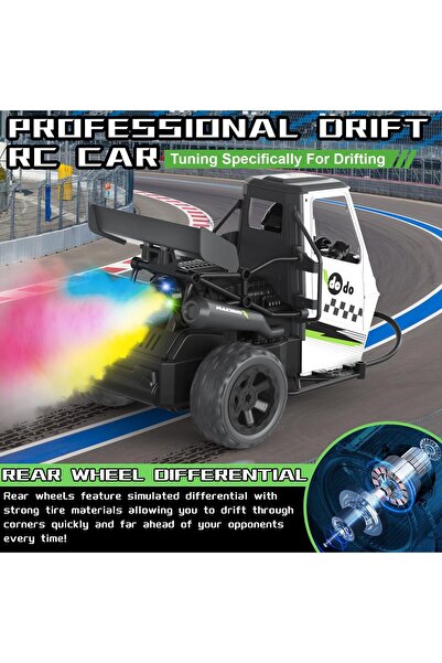 Generic Remote Control Car, 1/16 Scale RC Car with LED Lights and Music