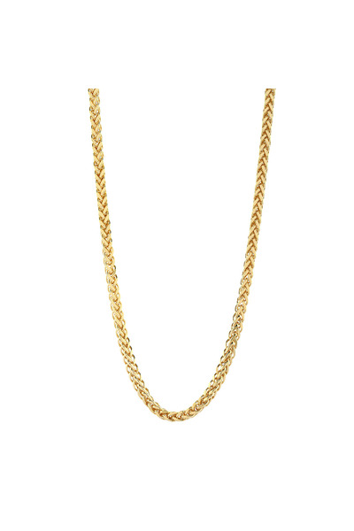 aga kulche AgaKulche Kare Palmiye 2,3 mm Altın Zincir