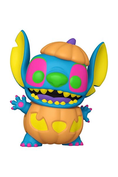 Funko Pop! Disney Lilo & Stitch: Pumpkin Stitch Figurine, Multicolor