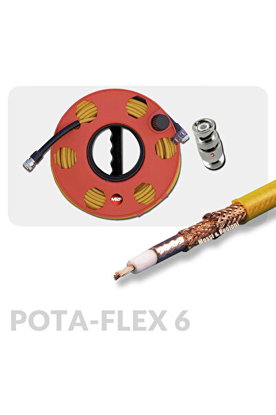 LBE POTA-FLEX 6 coaxial cable - BUNDLE (15.2m)