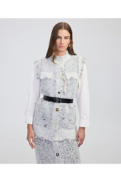 İpekyol Eskitme efektli triko