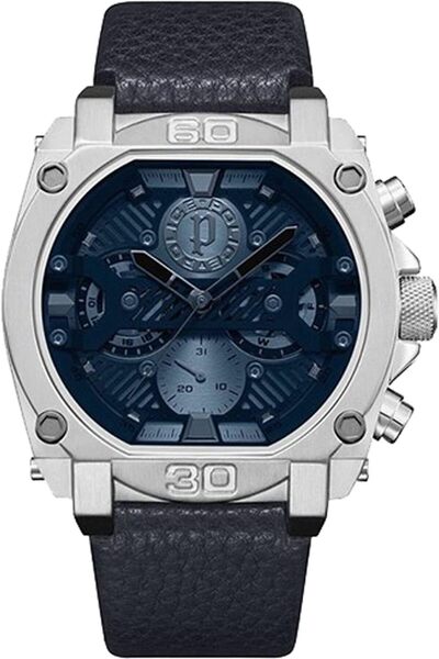 Police Analog Norwood Multi Silver Dial Blue Strap - PEWJF2226802