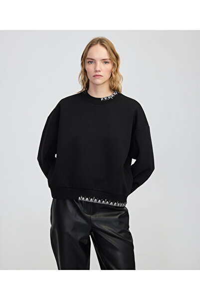 İpekyol Embroidered Sweatshirt