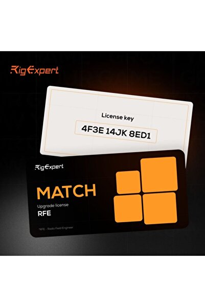 RigExpert RFE License for MATCH Analyzer – up to 500 MHz
