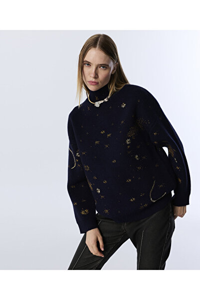 Twist Beaded Sweater