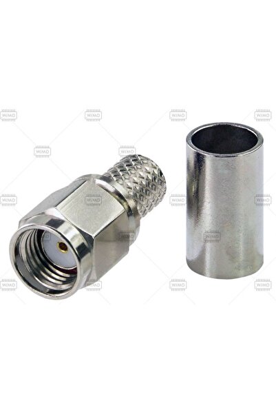 WIMO RPSMA plug, crimp, for H-155, Hyperflex-5