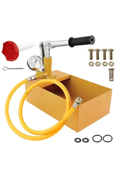 OEM Manual test pump, 5L, 0-25 bar, for checking leaks in water and heating pipes