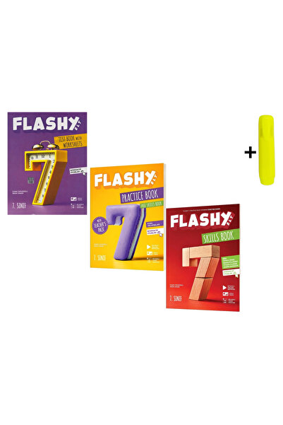 Hız Yayınları Flashy 7.sınıf Practice Book + Skills Book + Test Book Yeni