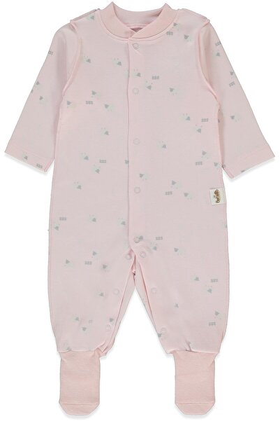 Bebetto بدلة نوم عضوية (أورجانيك سليبي شيبى) وردية اللون