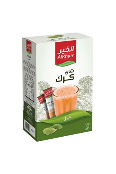 Alkhair شاي كرك بالهيل 12 ظرف