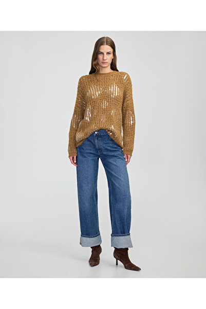 İpekyol Tricottage with Openwork and Sequins