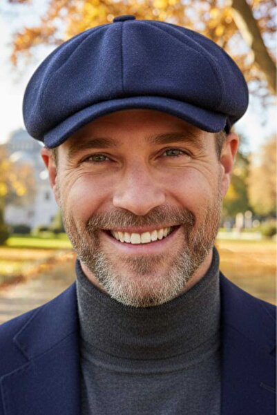 Mood Agenda Erkek Kaşe Baretta Şapka Baretta Kasket Şapka