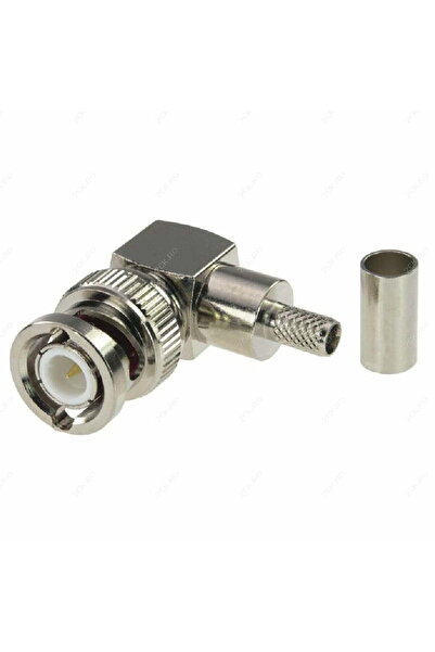 WIMO BNC Jack Crimp Angled Plug (5mm Cable)