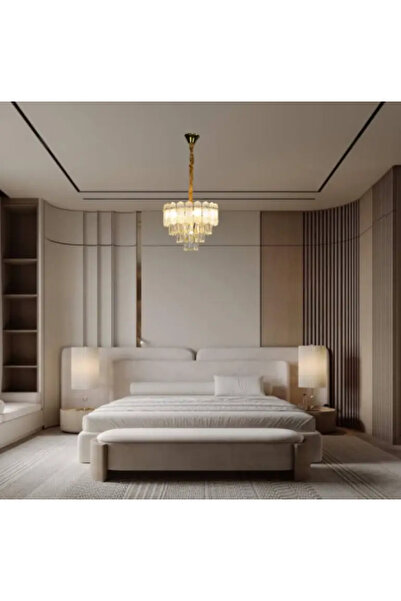 HAMER Luxury modern gold crystal chandelier, luxurious design