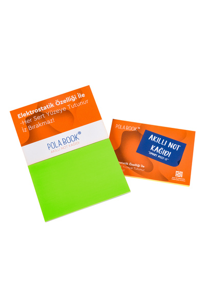 POLABOOK Electrostatic Mint Green Smart Note Paper 7X10Cm - 50 Sheets