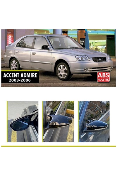 Hyundai Accent Admire / 2003-2006 Batman Yarasa Ayna Kapağı