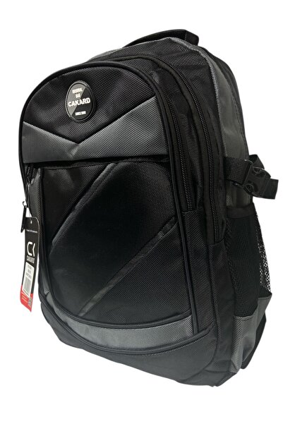 CAKARD Large Waterproof Thick Fabric Orthopedic Three-Compartment School Outing Travel Camping Backpack 32Cmx47Cm