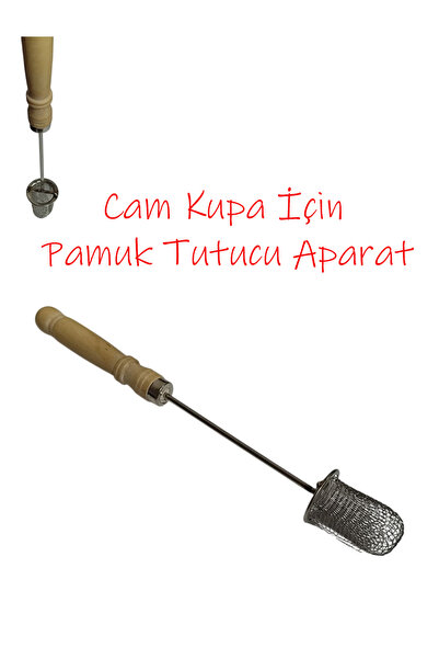 MediGreen Cam Hacamat Kupası Uyumlu Pamuk Tutucu Aparat