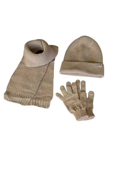 Benittokids مجموعة من 3 قطع من قفازات وشاح الأطفال من كيتي للأعمار من 4 إلى 8 سنوات