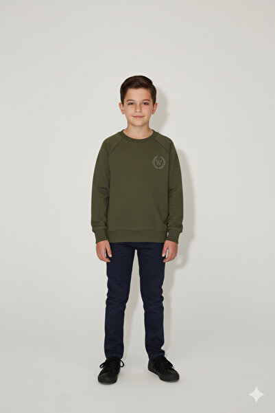 WORRN Băiat cu mâneci raglan din țesătură piqué de înaltă calitate Trend 5 - ...