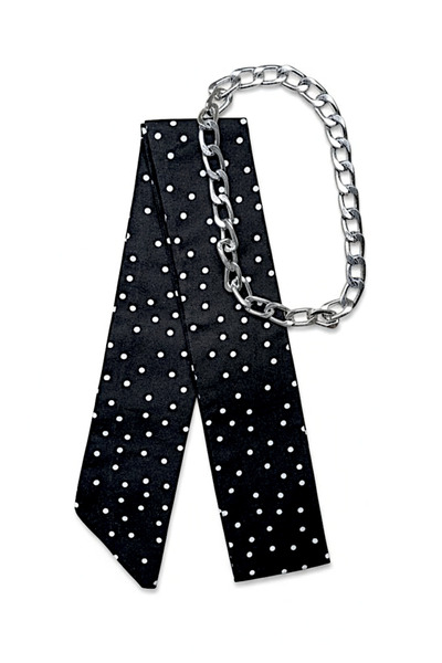 maia Fular Necklace – Modern Design with Silver Color Chain