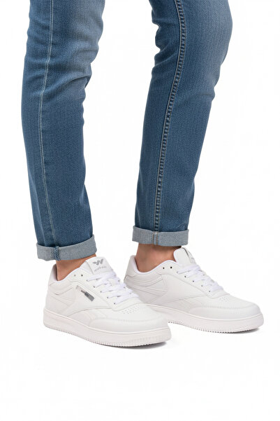 WALKWAY White Lace-Up Light Skin Men's Sports Shoes Marlow m