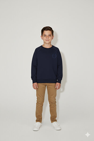 WORRN Băiat cu mâneci raglan din țesătură piqué de înaltă calitate Trend 5 - ...