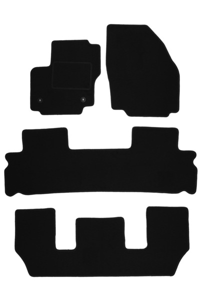 Autoalorria Covorașe auto din velur pentru: Ford Galaxy MK2 cu 7 locuri (2012...